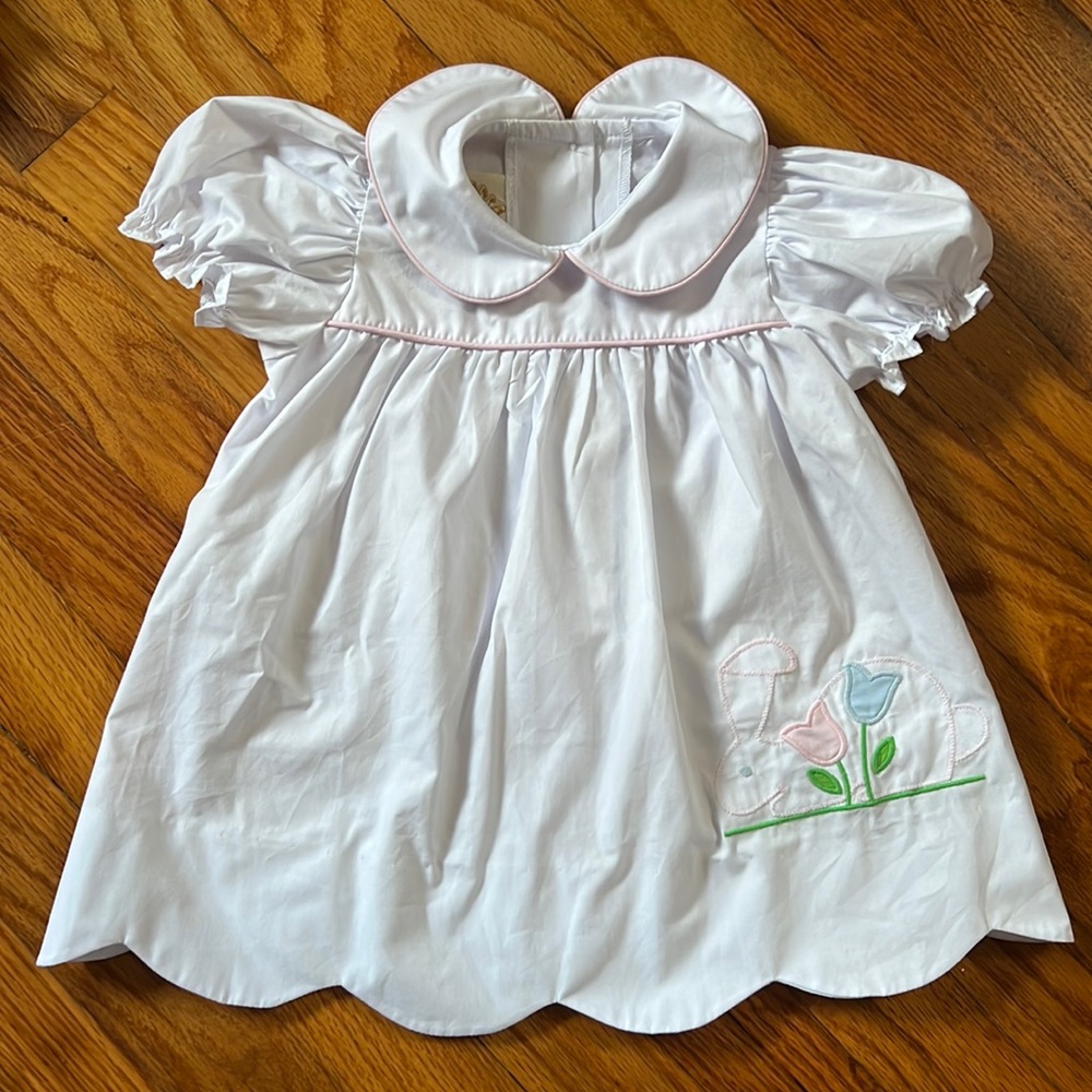 TBBC 6-12 m Spring bunny dress